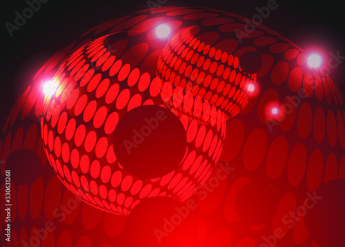 abstract red background