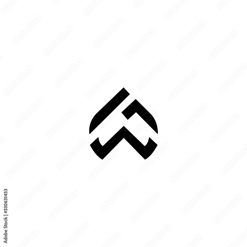 GW WG Letter Logo Design Vector Template GW WG Letter Logo Design Vector Template
