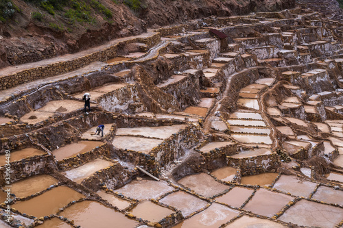 Maras Salt Mines in the Sacred Valley of the Incas, Cusco Region, Peru © R.M. Nunes