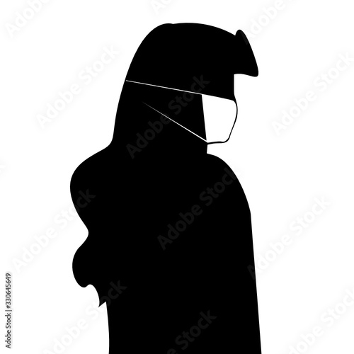 Atem Schutzmaske tragen