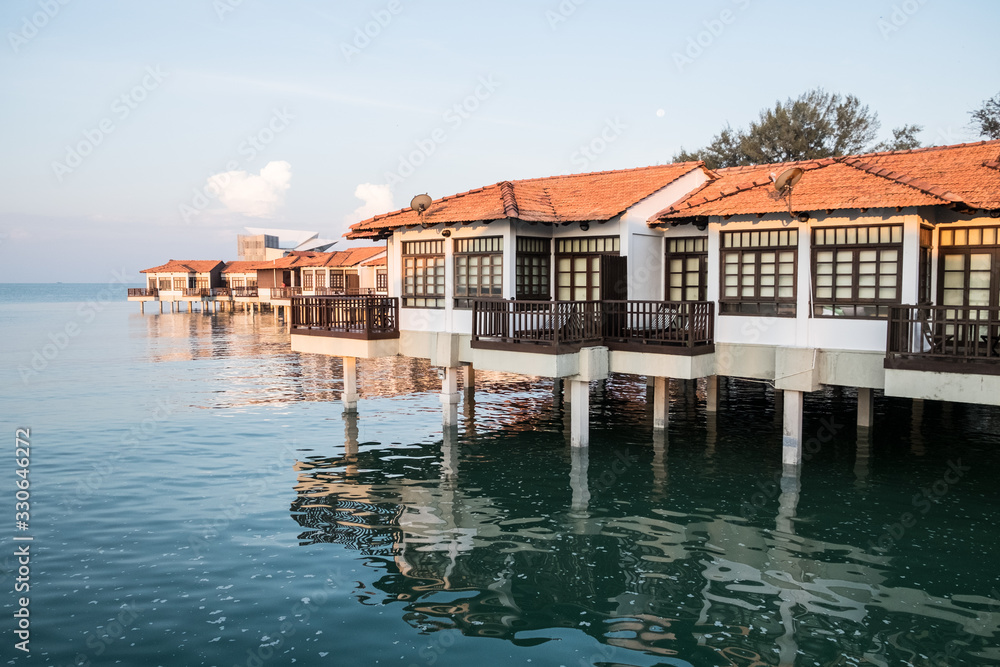 A beautiful chalet in Port Dickson, Malaysia.