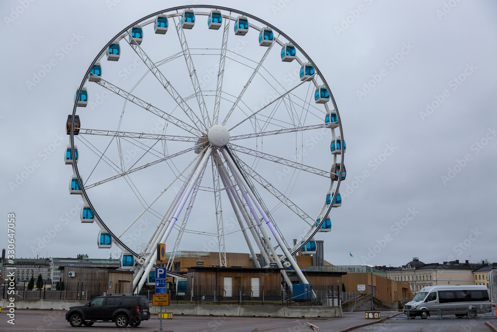 Ferris Wheel on the Helsinki Embankment