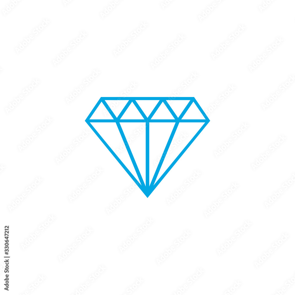 DIamond graphic design template vector isolated DIamond graphic design template vector isolated