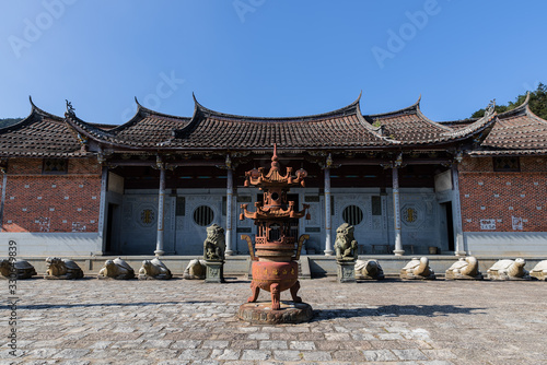 Ancient and artistic Chinese temples