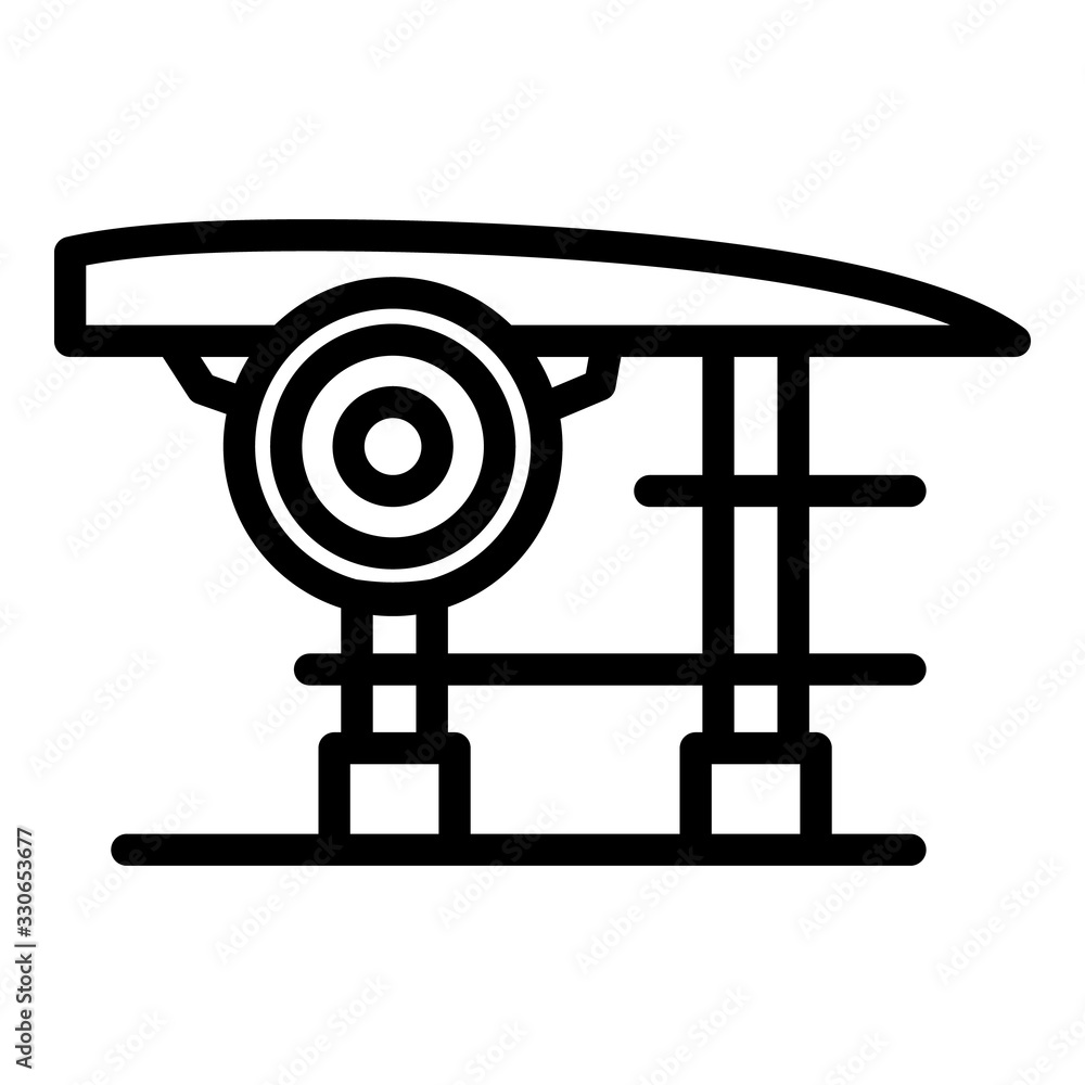 Fix aircraft repair icon. Outline fix aircraft repair vector icon for web design isolated on white background Fix aircraft repair icon. Outline fix aircraft repair vector icon for web design isolated on white background