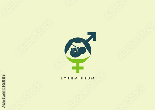 uterine nutrition scan baby x-rays womb health sexual intercourse logo art icon vector illuatration