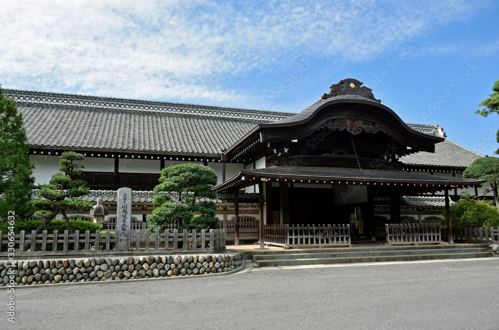 Koedo Kawagoe castle ruins, Kawagoe Japan 