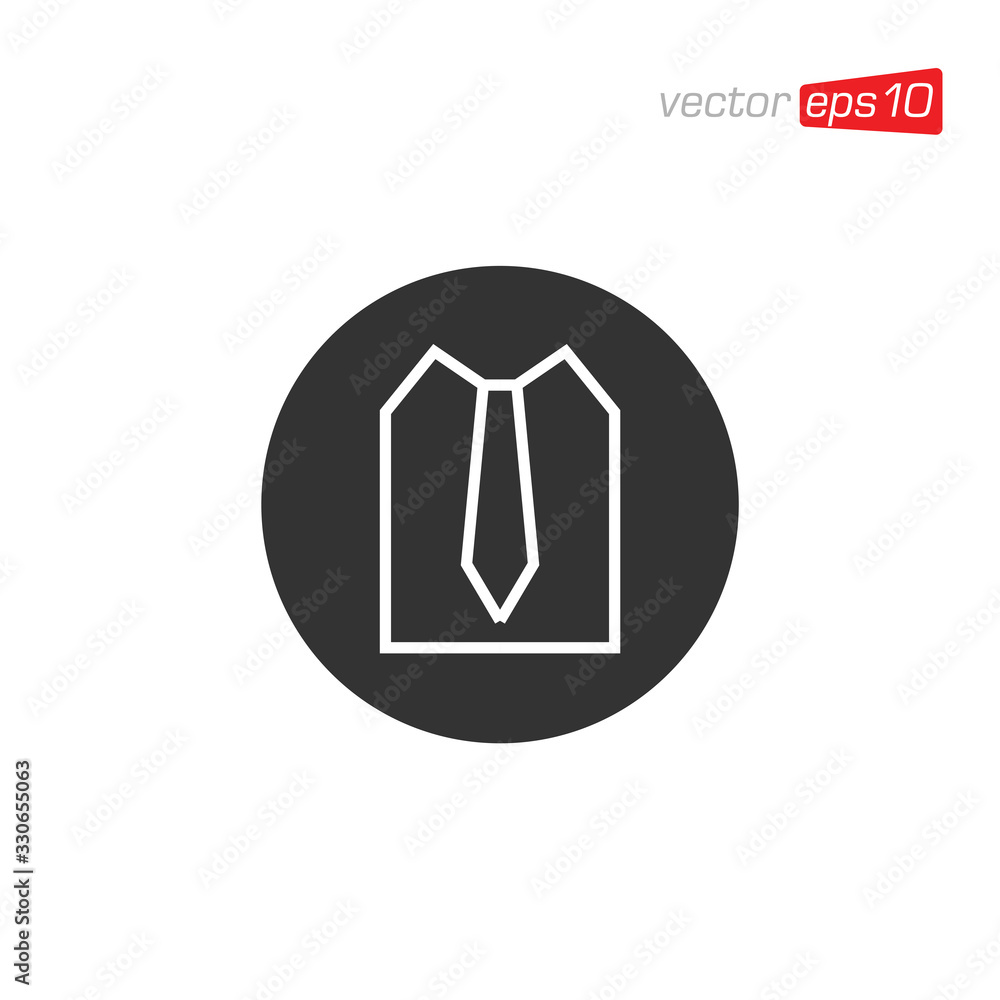 Necktie Icon Logo Design Vector Necktie Icon Logo Design Vector
