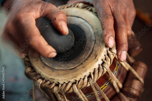 Madal drum making photo