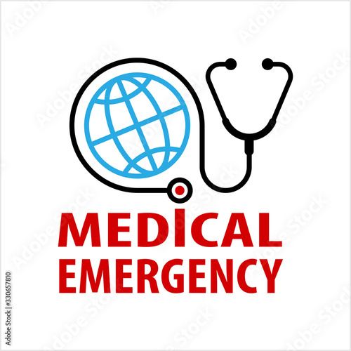 Medical Emergency Icon, Public Health Emergency Declaration, National Emergency