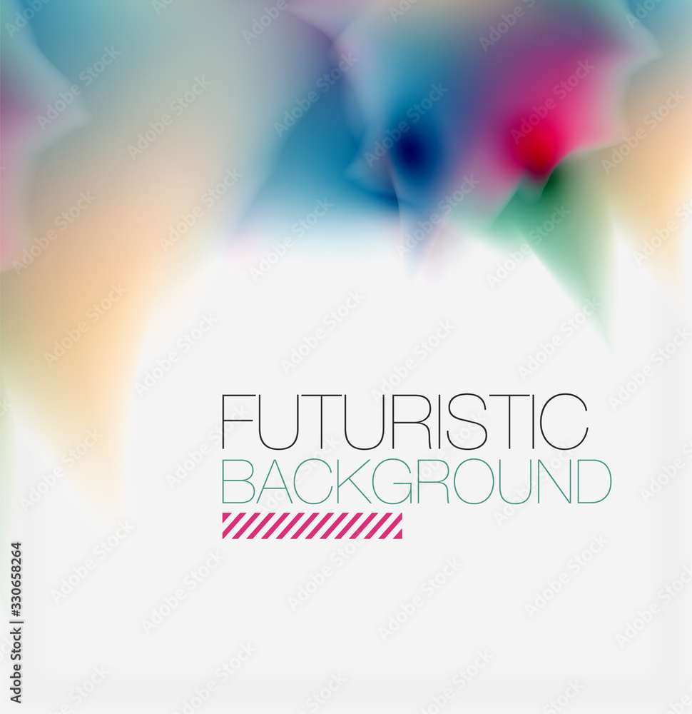 Naklejka premium Liquid fluid color splashes abstract background, bright colorful shapes. Techno futuristic vector abstract background For Wallpaper, Banner, Background, Card, Book Illustration, landing page