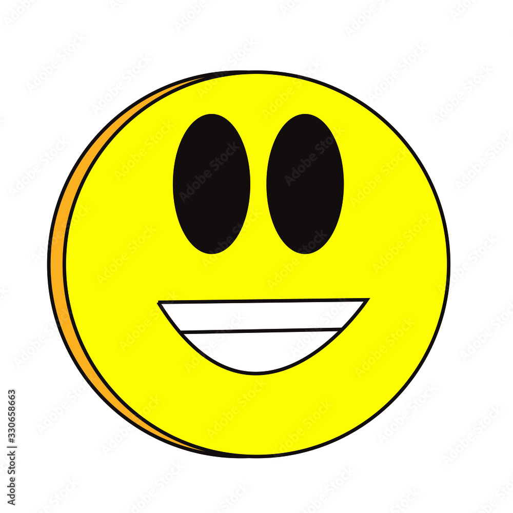 Fototapeta premium emoticon sonrisa