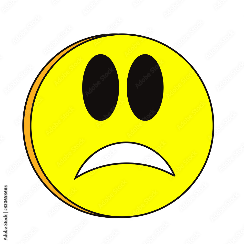 Fototapeta premium emoticon asombro