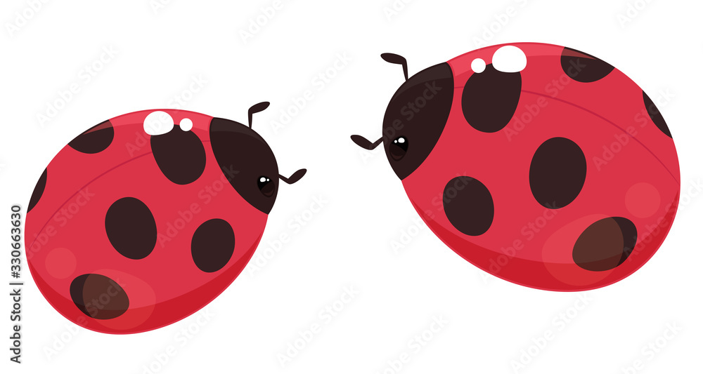 テントウムシのイラスト2 Stock Vector Adobe Stock テントウムシのイラスト2 Stock Vector Adobe Stock