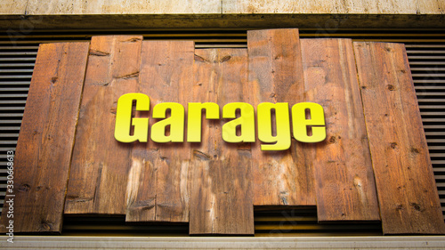 Street Sign to Garage