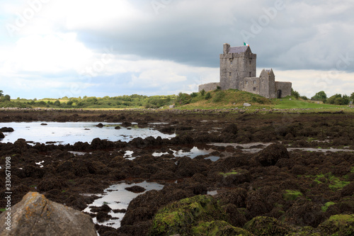 Kinvara  Ireland   - July 20  2016  Dungaire Castle  Galway Bay  County Galway  Ireland