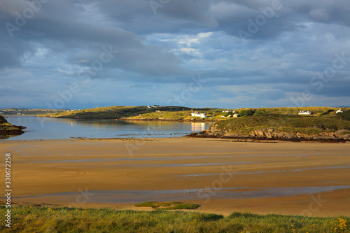 Bunberg  Ireland   - July 20  2016  Bunbeg beach  Co. Donegal  Ireland