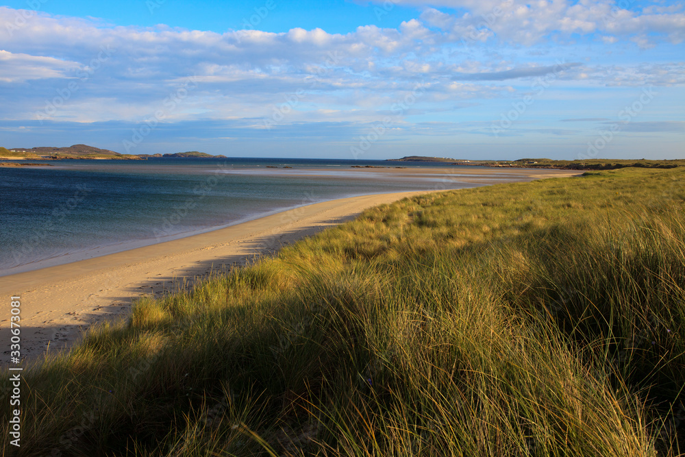 Bunberg (Ireland), - July 25, 2016: Bunbeg beach, Co. Donegal, Ireland Bunberg (Ireland), - July 25, 2016: Bunbeg beach, Co. Donegal, Ireland