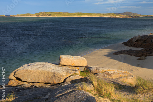 Bunberg (Ireland), - July 25, 2016: Bunbeg beach, Co. Donegal, Ireland photo