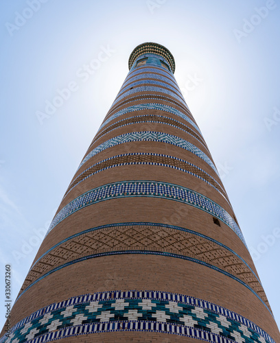 Khiva Islom Hoja Minaret photo
