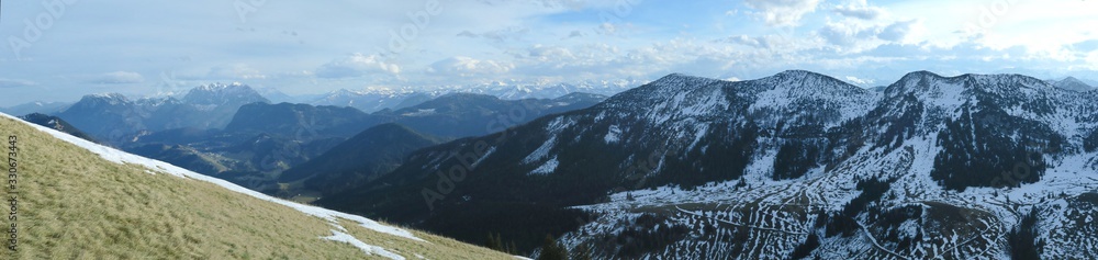 Panorama vom Burgstein Richtung Südosten