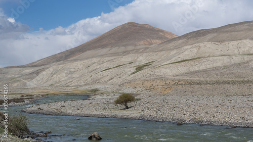Reka Pamir River Valley