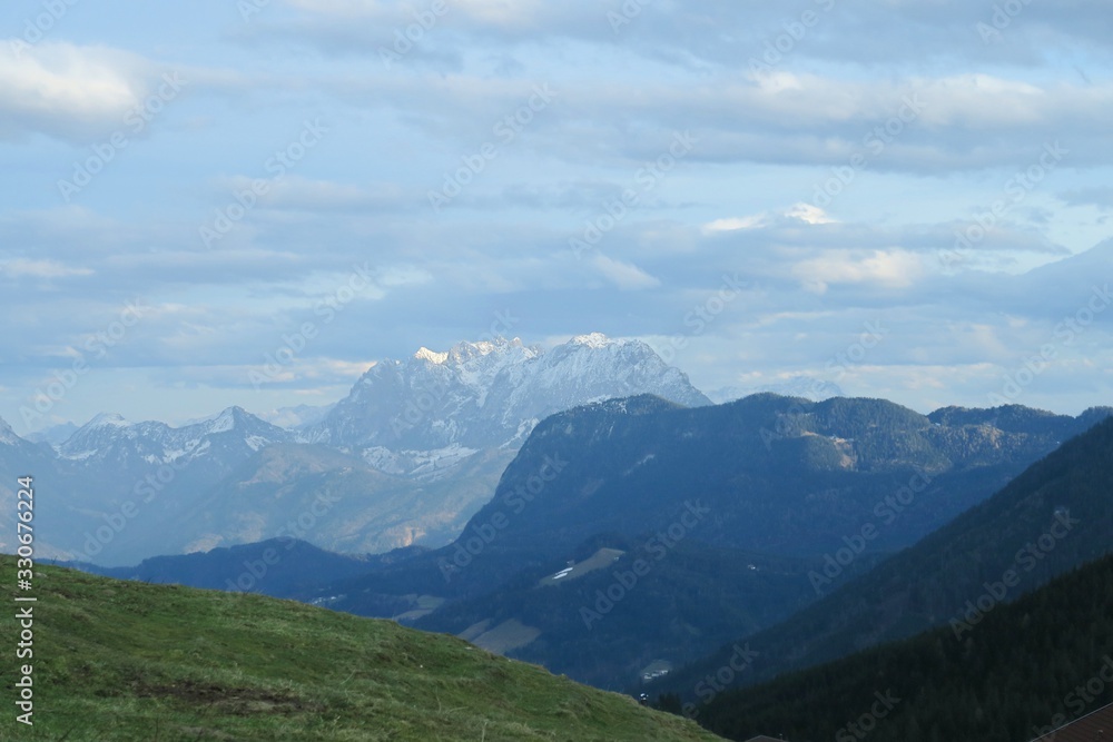 Der Wilde Kaiser aus der Ferne Der Wilde Kaiser aus der Ferne