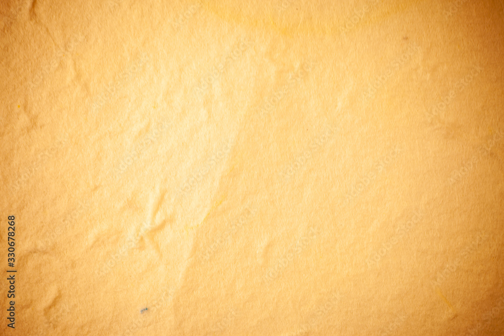 Obraz premium Yellow Mulberry paper background.