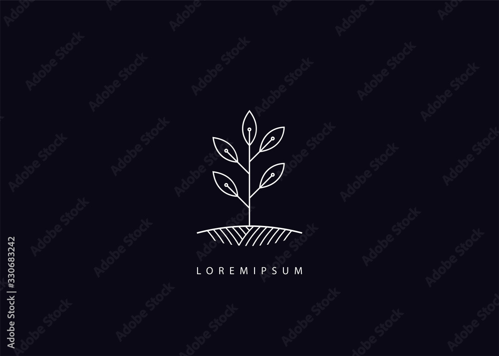 adobe template for font logo 2020