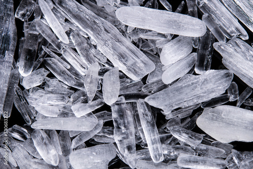 Heavy drug methamphetamine crystal