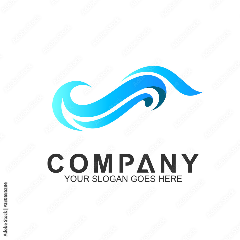 wave logo, water splash vector, abstract wave icon wave logo, water splash vector, abstract wave icon
