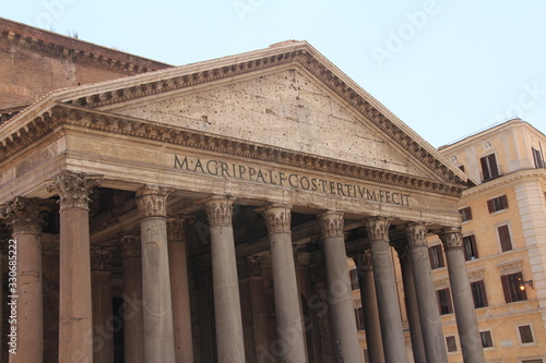Pantheon Close view in Italy