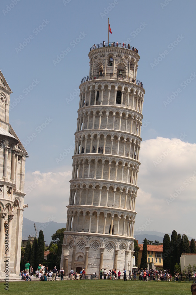 Tower of Pisa Front View