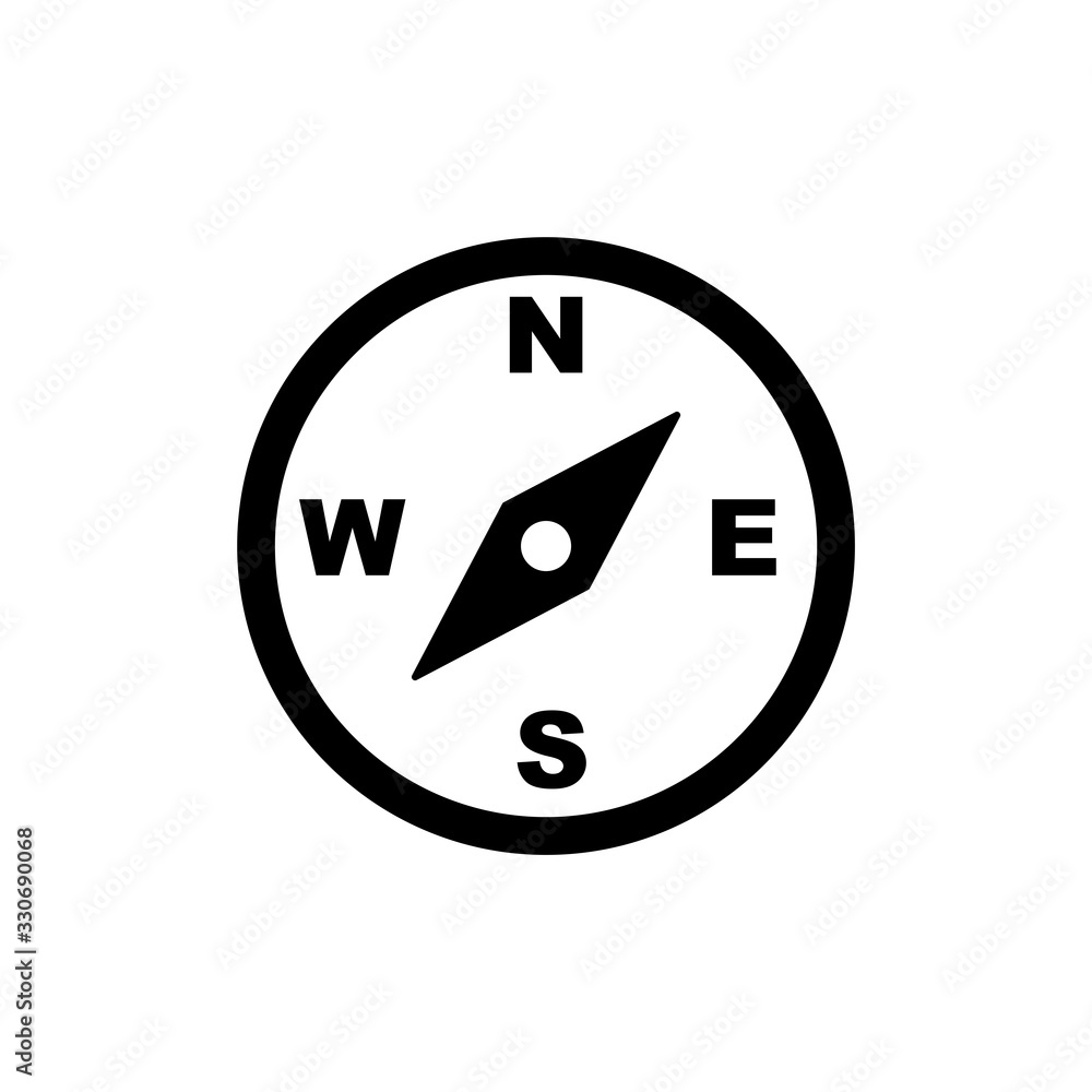 compass - traveling icon vector design template compass - traveling icon vector design template