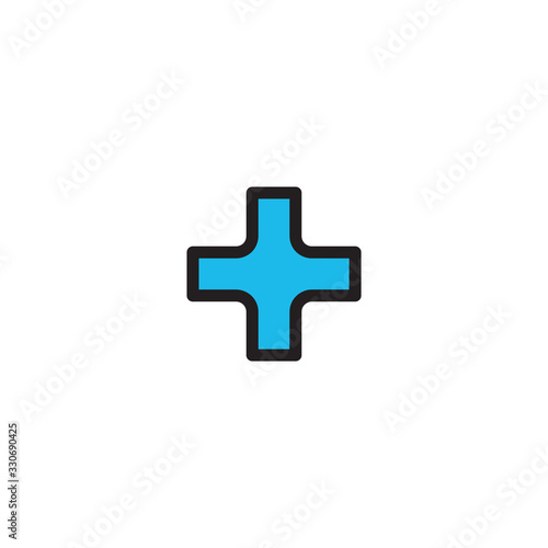Add plus cross icon. Additi...