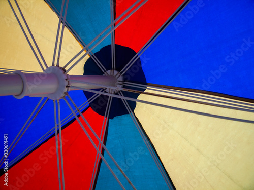 parasol from under neath