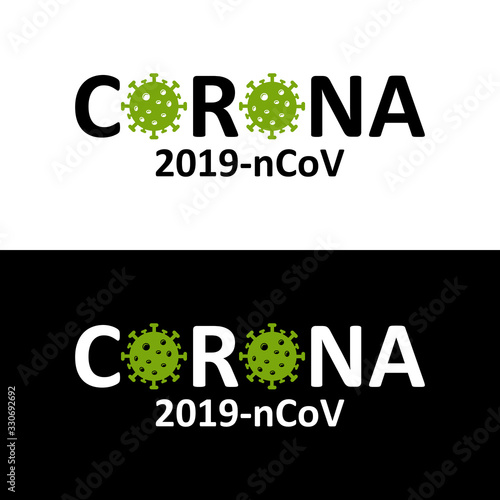 Coronavirus Bacteria Icon, 2019-nCoV Coronavirus Bacteria icon. Coronavirus outbreak Stop virus. Isolated vector icon of virus on white background for poster, banner, flyer.