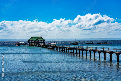 Nalusuan Island in Cebu, Philippines. photo