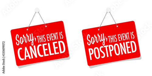 Sorry, this event is canceled or postponed on sticker
