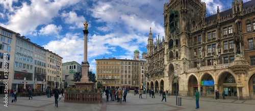 Marienplatz München März 2020