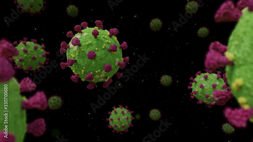  Covid-19 virus outbreak, the health threatening Coronavirus 