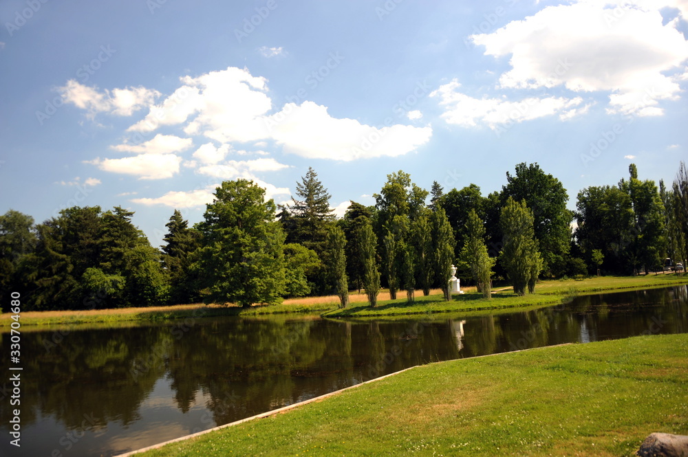 Wörlitzer Park an der Elbe