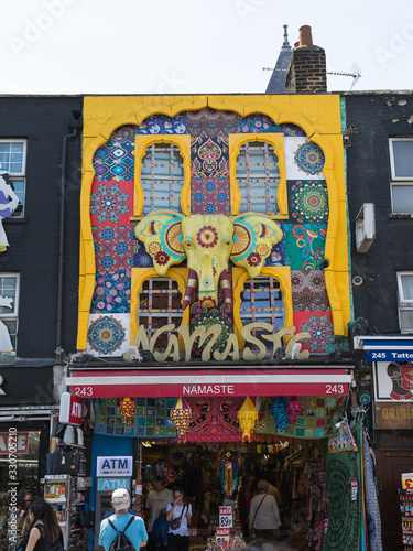 Typical Store in Camden Town in London, England photo