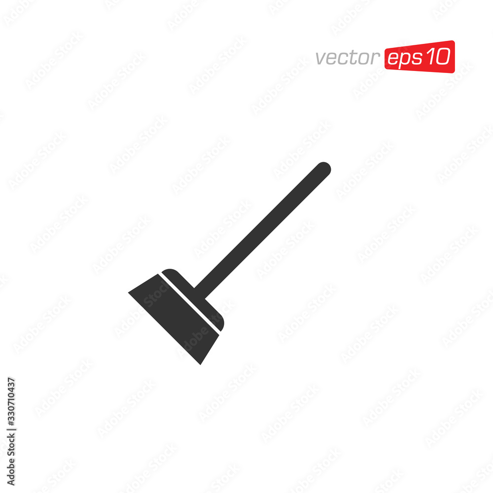 Broom Cleaning Icon Design Vector Broom Cleaning Icon Design Vector