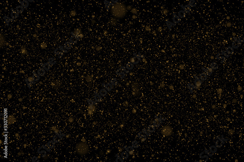 Gold abstract bokeh background, Color Festive background