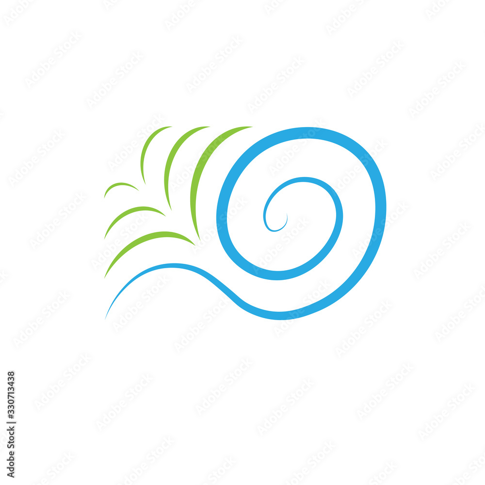 Wave looking like a tropic shell. Digital art. Colorful vector illustration on white background can be used in greeting cards, posters, flyers, banners, logos, branding etc. EPS10 Wave looking like a tropic shell. Digital art. Colorful vector illustration on white background can be used in greeting cards, posters, flyers, banners, logos, branding etc. EPS10