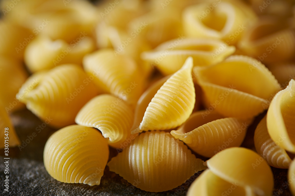 Dried conchigile pasta Dried conchigile pasta