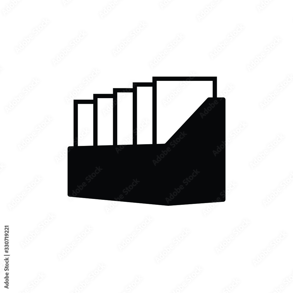 Document folder icon vector Document folder icon vector