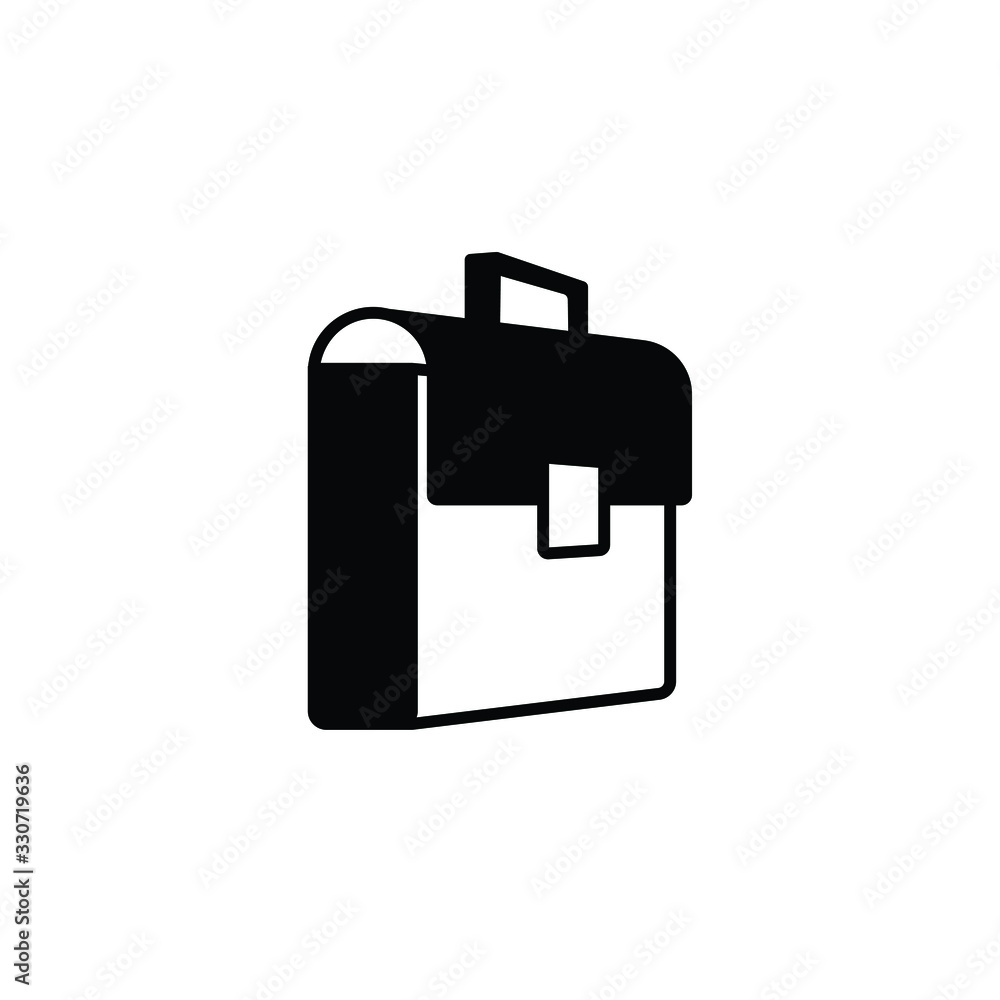 Briefcase icon vector Briefcase icon vector