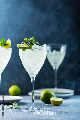 Summer cocktail mojito